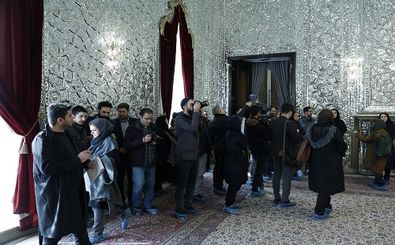 بازدید خبرنگاران از کاخ مرمر / نمایش دوره‌های مختلف فرهنگ ایرانی در موزه هنر ایران