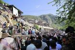 مراسم هزار در روستای پالنگان برگزار شد