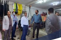 حضور معاون خدمات‌ شهری شهرداری اصفهان در منطقه ده
