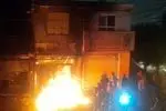 دپوی بنزین باعث آتش سوزی منزل مسکونی در بندرعباس شد