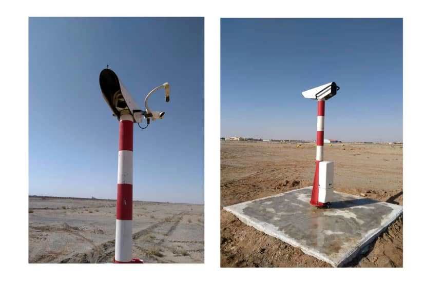 نصب راه اندازی آزمایشی سامانه CAT Iدر فرودگاه شهید صدوقی یزد