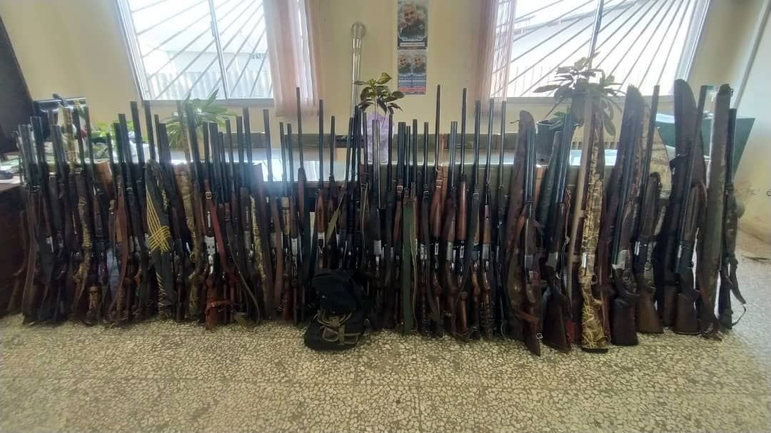 کشف و ضبط 72 قبضه سلاح شکاری در مازندران