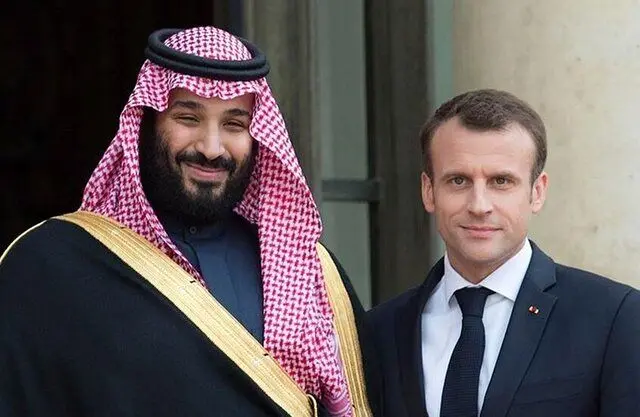 بن سلمان و ماکرون درباره پایان جنگ غزه و راهکار دو دولتی گفت‌وگو کردند
