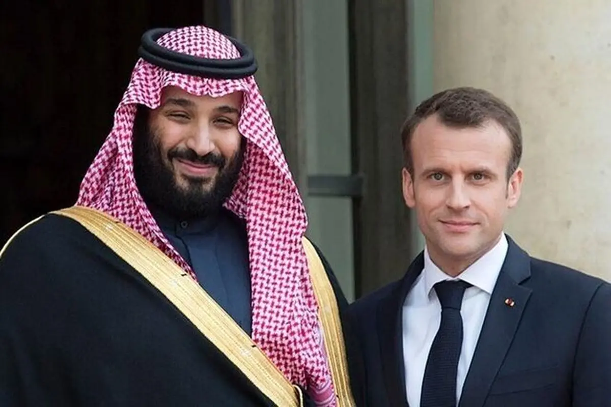 بن سلمان و ماکرون
