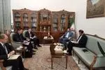 نشست غریب‌آبادی و سفیر چین با محوریت شانگهای و بریکس
