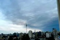 افزایش نگران‌کننده آلودگی هوای بندرعباس در پی انفجار در بندر شهید رجایی