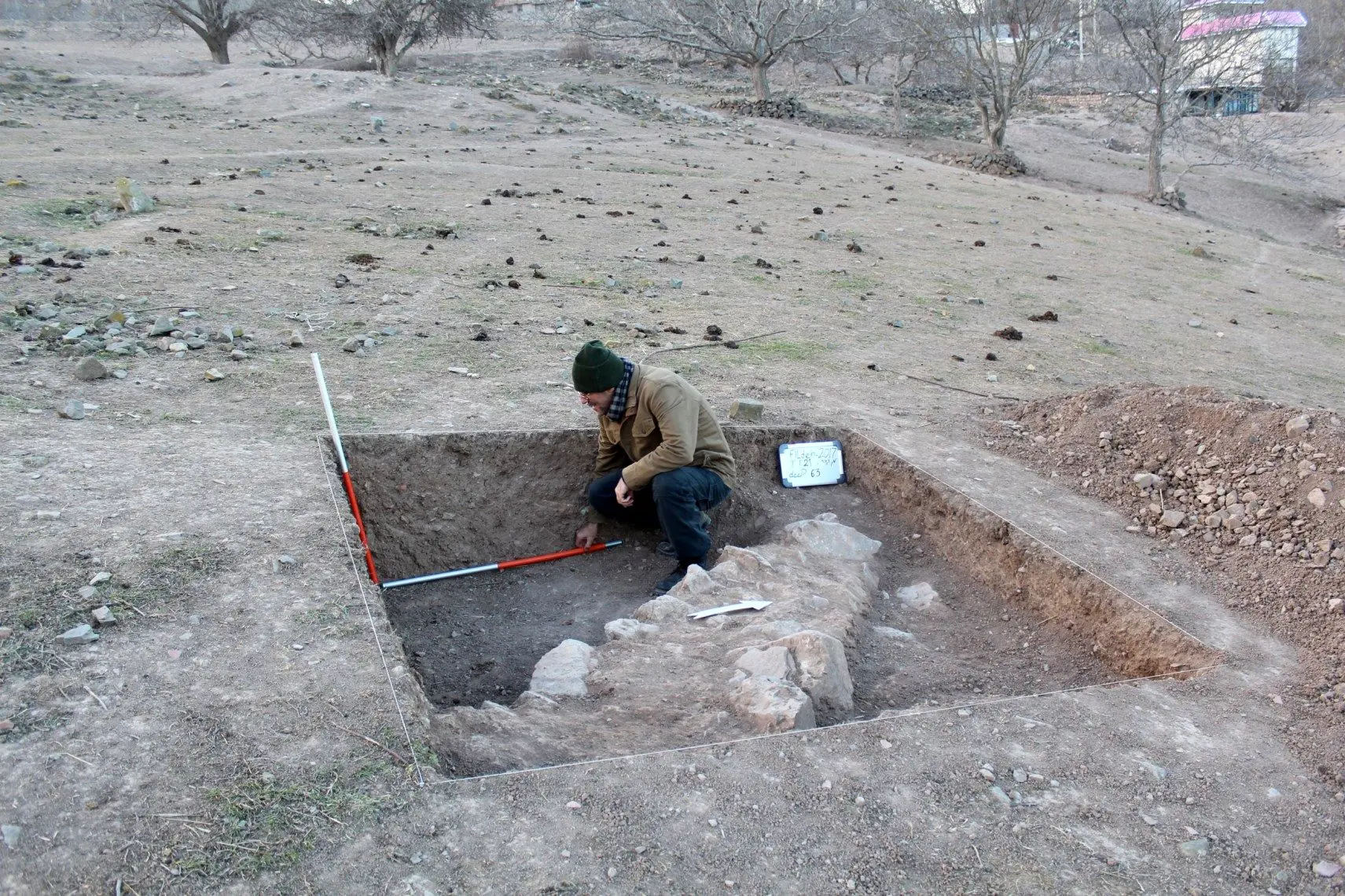 کشف آثار معماری مسکونی دوره اشکانی در روستای فیلده رودبار