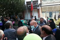 حضور رئیس مجلس شورای اسلامی در راهپیمایی یوم‌الله ۱۳ آبان