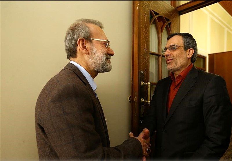 دیدار نوروزی ظریف و فرهادی با رئیس مجلس
