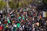 خروش مردم انقلابی و روزه‌دار شیراز در روز جهانی قدس + تصاویر