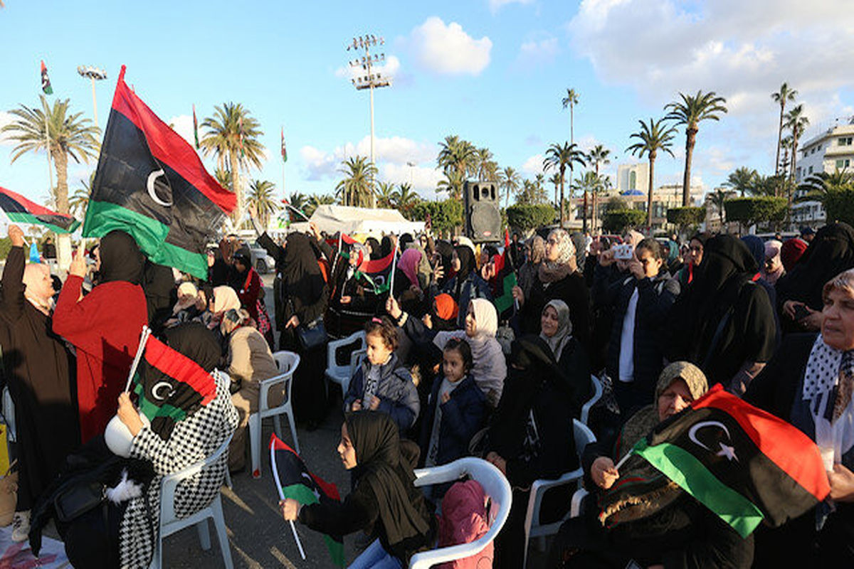 معترضان لیبیایی خواستار توقف حملات نیروهای خلیفه حفتر شدند