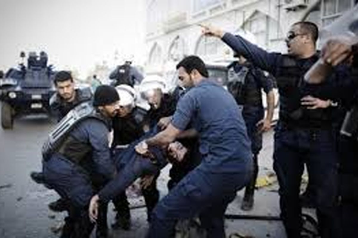 یورش پلیس بحرین به صفوف معترضان مردمی