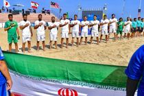 سومین پیروزی ایران در مسابقات قهرمانی فوتبال ساحلی آسیا