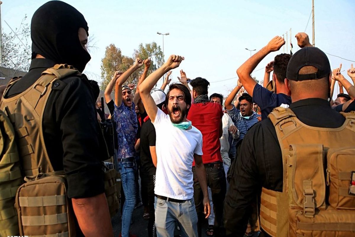 تظاهرات شهر بصره به خشونت کشیده شد