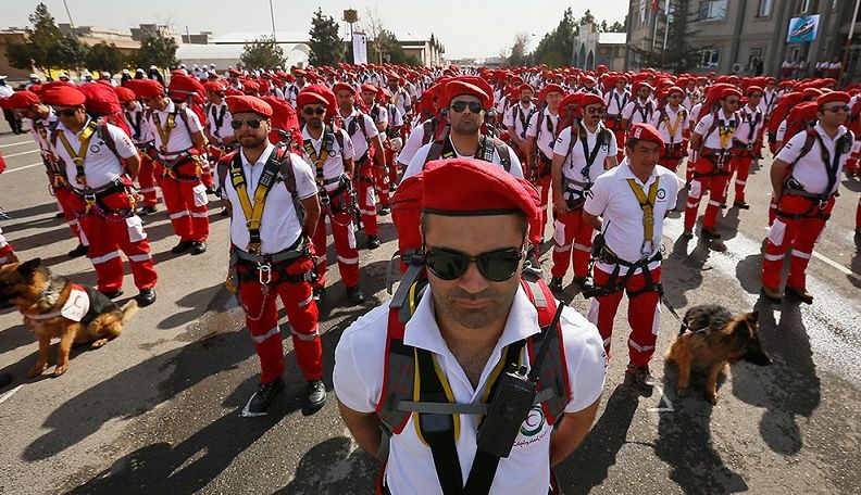 آغاز آزمون سنجش تاب و توان تیمهای واکنش سریع جمعیت هلال احمر در مازندران