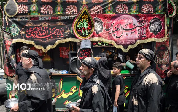  عزاداری حسینیه سقائیان همدانی‌های مقیم تهران