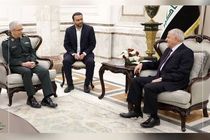 رئیس ستاد کل نیروهای مسلح با رئیس‌جمهور عراق دیدار کرد