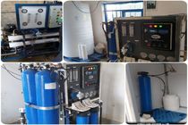 نصب و راه اندازی پنج پکیج ارتقای کیفیت آب آشامیدنی در روستاهای استان قزوین 