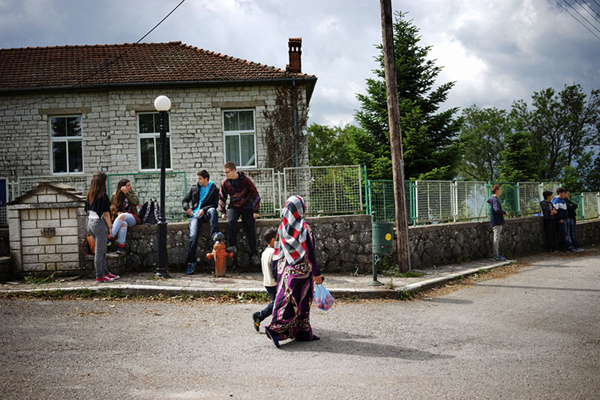 زندگی پناهجویان در مرز یونان و آلبانی از نگاه دوربین