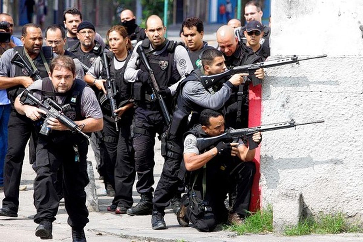 رکورد شکنی پلیس برزیل در برخورد با خلافکاران ریودوژانیرو