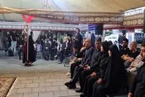 معاون رئیس‌جمهور در امور زنان و خانواده در برنامه عاشورایی "خیمه هنر" شرکت  کرد
