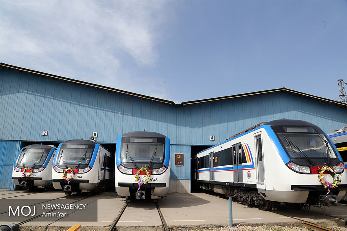 قطارهای ایرانی آماده تحویل به شبکه مترو تهران است