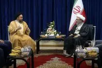 سید عمار حکیم و آیت‌الله آملی لاریجانی درباره تحولات منطقه رایزنی کرد