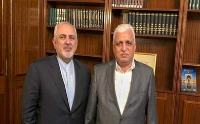 ظریف با رئیس الحشد الشعبی عراق دیدار کرد