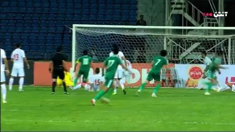 فیلم گل دوم تیم ملی فوتبال عراق به ایران 