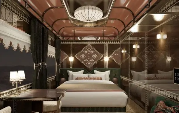 رونمایی از قطار لوکس «رویای صحرا» عربستان سعودی + فیلم