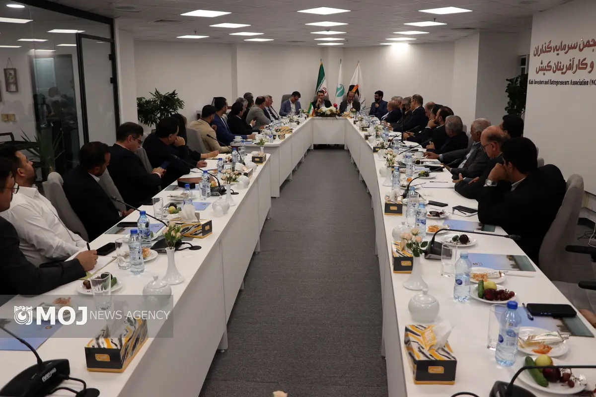 نشست کبیری با سرمایه گذاران کیش