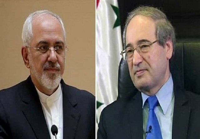 وزیر امور  خارجه جدید سوریه با ظریف دیدار کرد