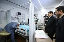 وزیر ورزش و جوانان از صابر کاظمی عیادت کرد