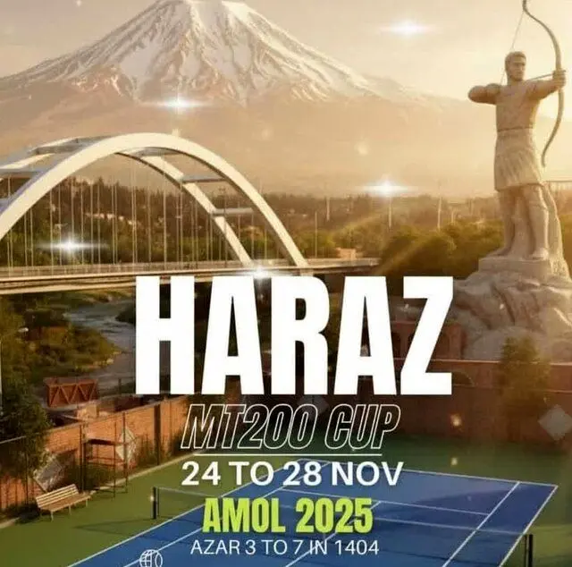 حضور ۱۳۷ تنیسور آسیایی و اروپایی در نخستین دوره «هرازکاپ» آمل