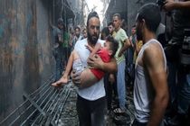 شهدای حمله رژیم منحوس صهیونیستی به غزه به ۲۰۹۱۵ نفر رسید