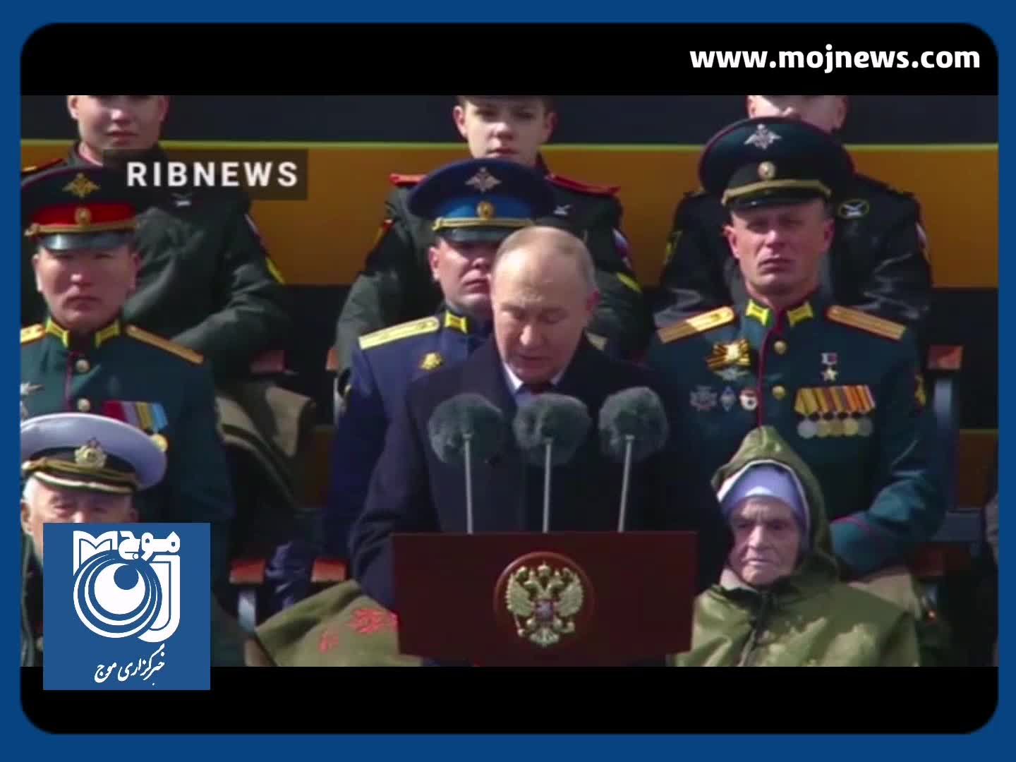 نمایش قدرت نظامی روسیه همزمان با تشدید جنگ در اوکراین + فیلم