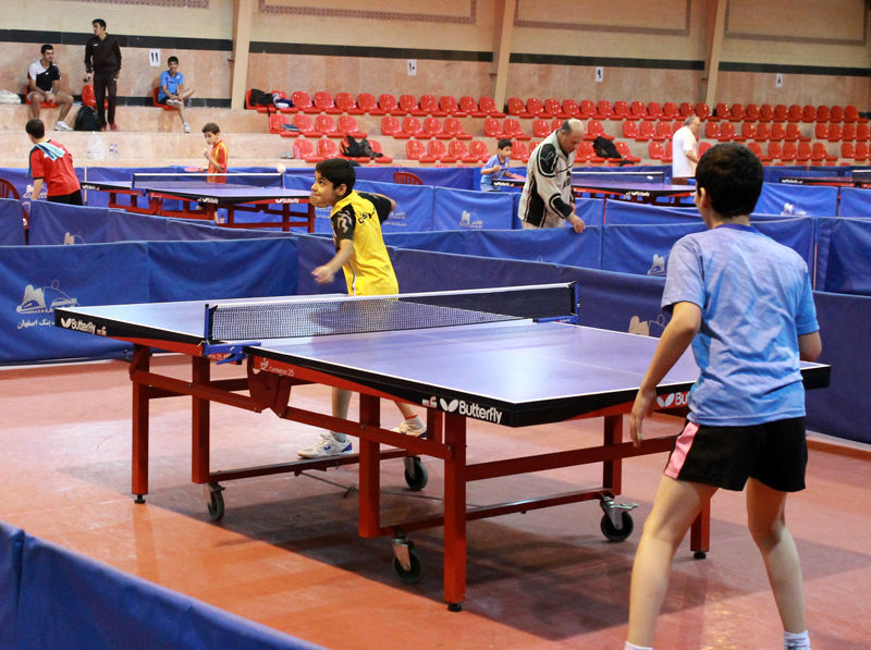 اولین جشنواره استعداد یابی تنیس روی میز در مهریز 
