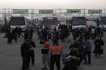 استقرار 220 ناوگان حمل و نقل عمومی در مرزهای خوزستان/ جابجایی زائران روان است