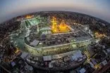 تصویر هوایی از بین‌الحرمین در شب بیست‌وسوم ماه مبارک‌ رمضان + فیلم