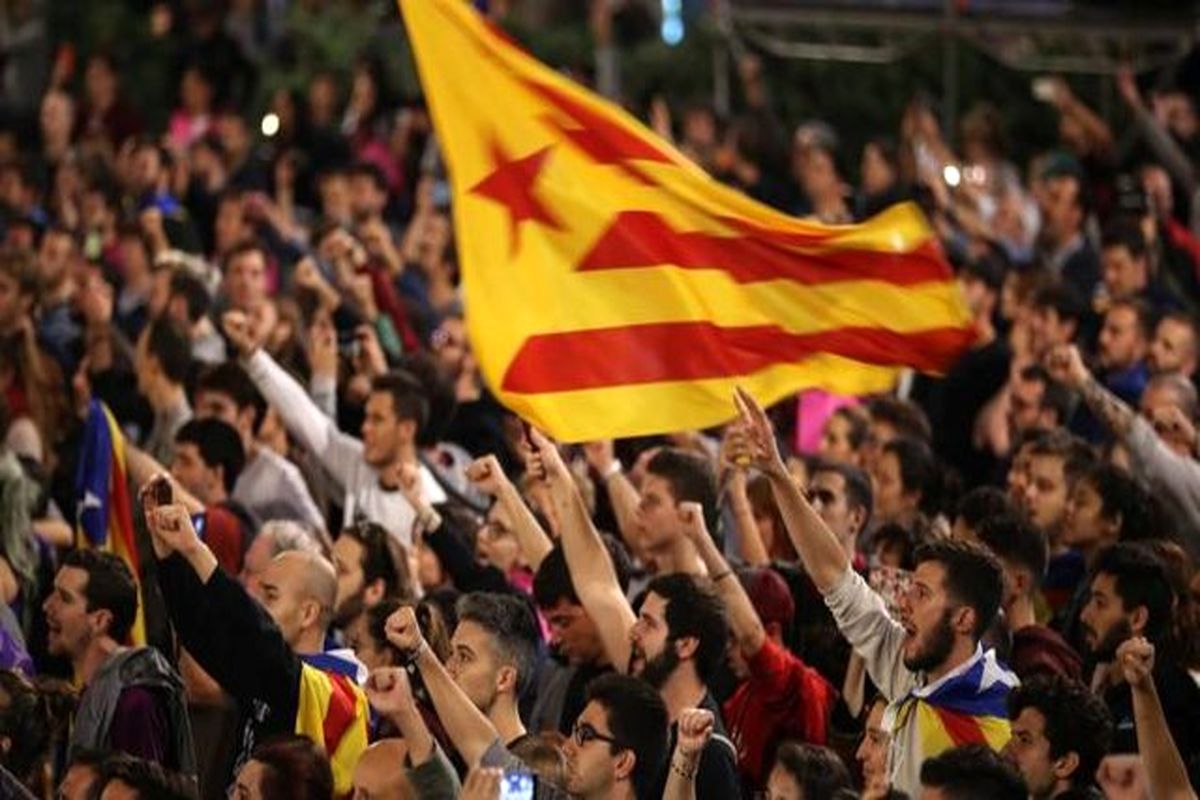 ۹۰ درصد از رای‌دهندگان کاتالان‌ به جدایی از اسپانیا رای دادند
