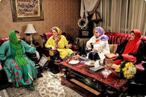 ضبط برنامه شام ایرانی در خانه نگین معتضدی و آشا محرابی