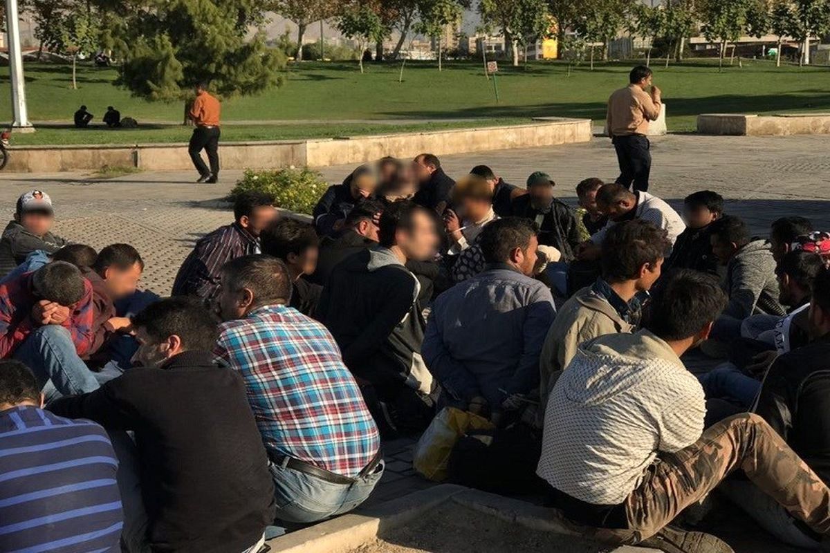 جمع آوری ۱۰۳ معتاد و خرده فروش در حاشیه شهر مشهد