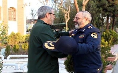 دیدار فرمانده نیروی هوایی ارتش با سردار غیب پرور