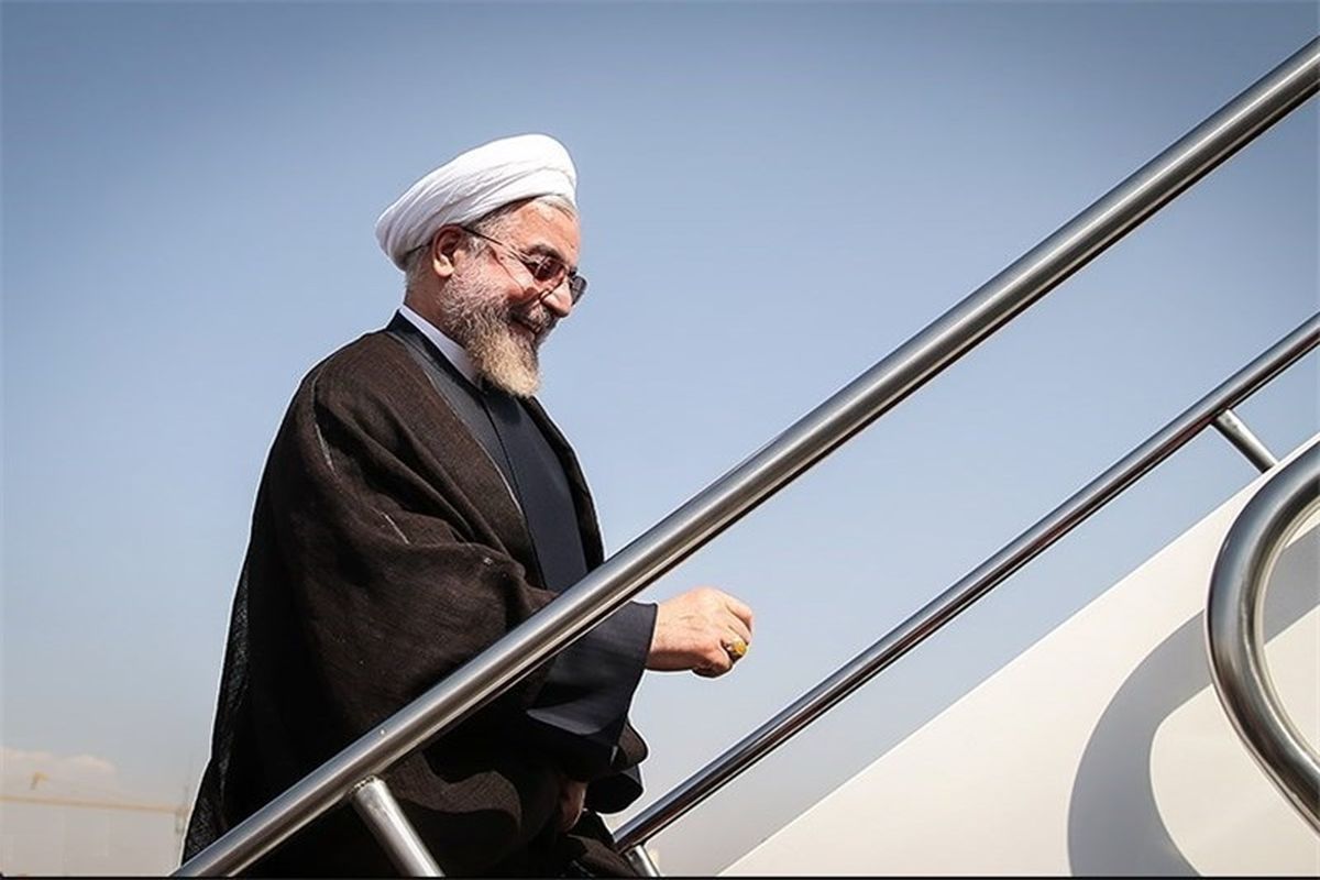 روحانی به ترکیه سفر کرد