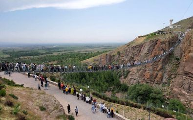 رکورد حضور گردشگران در استان اردبیل شکست
