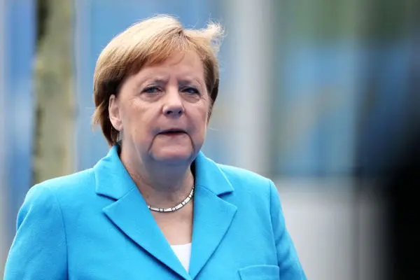 تقدیر از آنکلا مرکل در اراضی اشغالی به‌دلیل حمایت تزلزل‌ناپذیر از اسرائیل