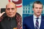  وزرای دفاع هند و آمریکا در میانه تنش با پاکستان گفتگو کردند