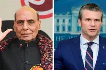  وزرای دفاع هند و آمریکا در میانه تنش با پاکستان گفتگو کردند