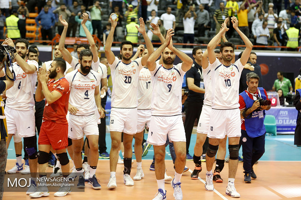 صعود ایران به رده هفتم لیگ جهانی/ صدرنشینی فرانسه و باخت دوباره ایتالیا و لهستان