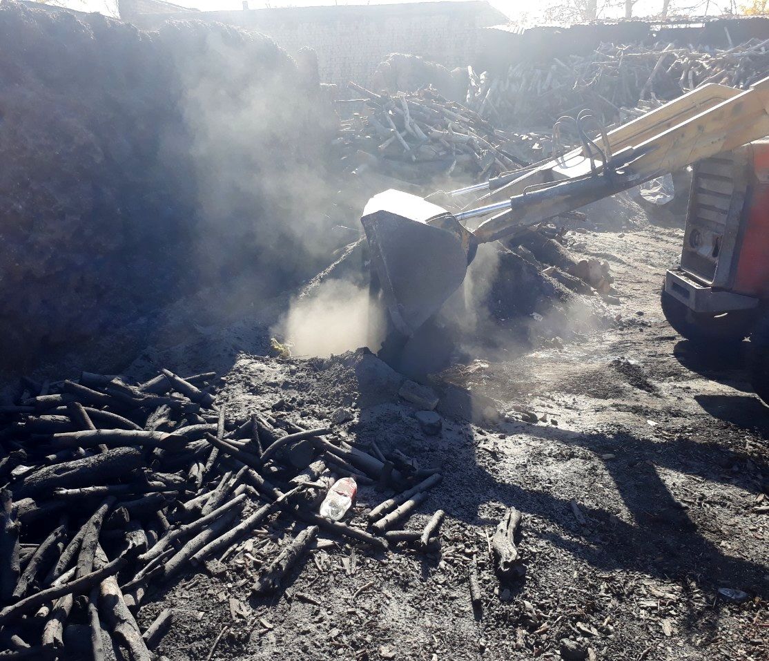 ۴ حلقه چاه تولید ذغال در نجف آباد تخریب شد